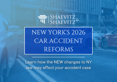 New York's 2026 Motor Vehicle Accident Reforms | Free Consults